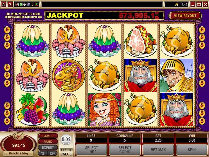 King Cashalot Microgaming Progressive Jackpot Slot